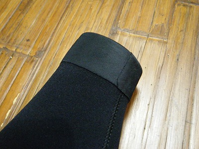 ジャージ用補修布を貼り付け完了