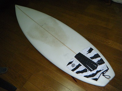 できあがったデッキパッド塗装